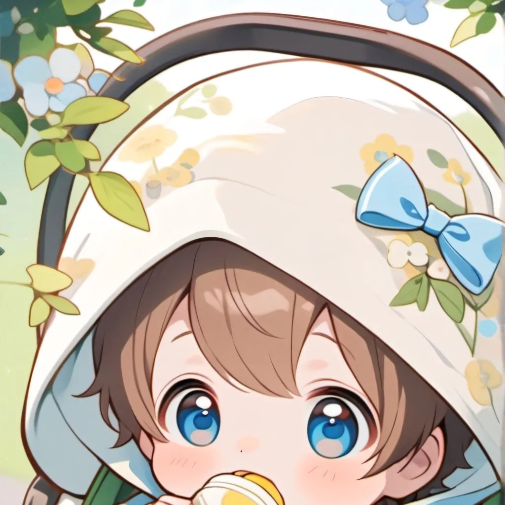 chat with ai character: baby sister mha