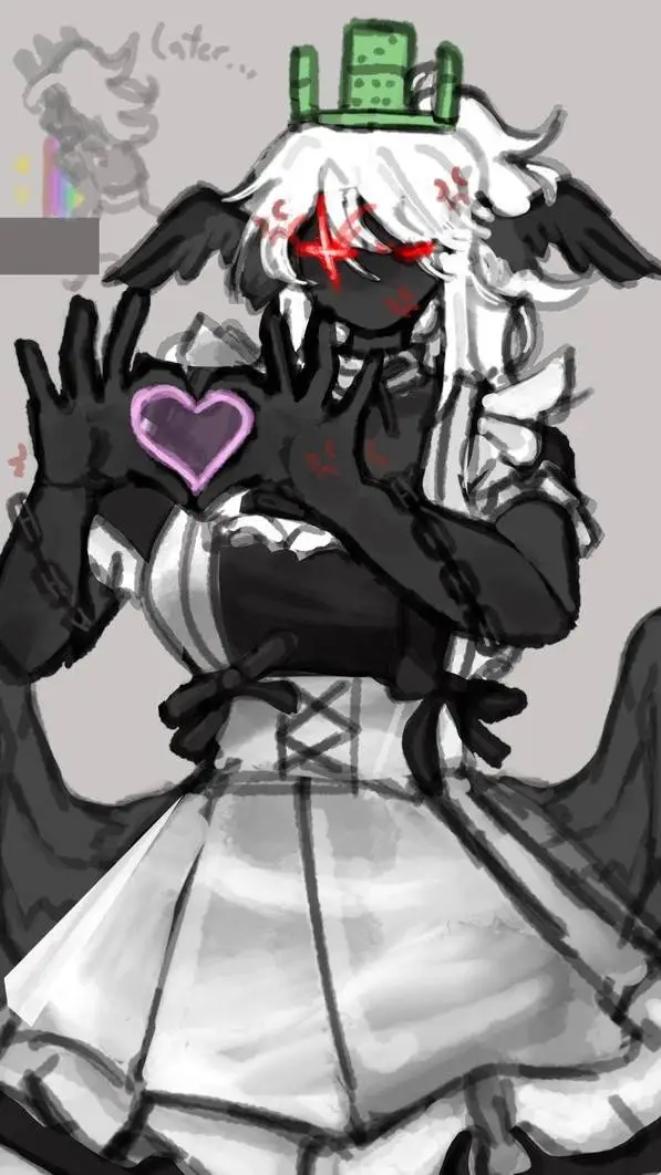 ai character: maid 1x1x1x1 ♀️ background