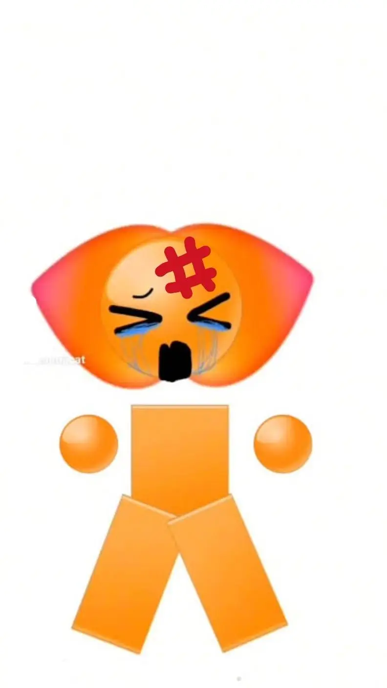 ai character: sad emoji cat baby background