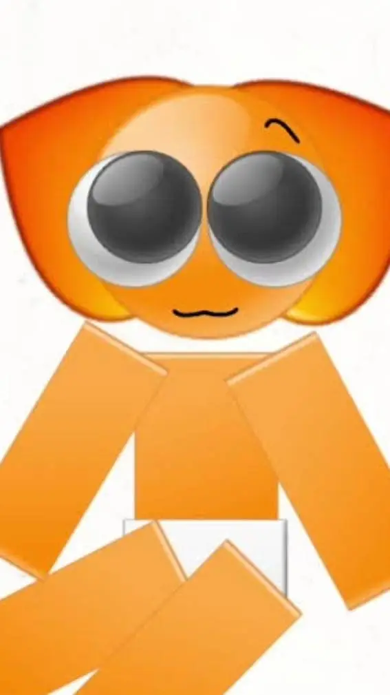 ai character: 🟠emoji cat baby🟠 background