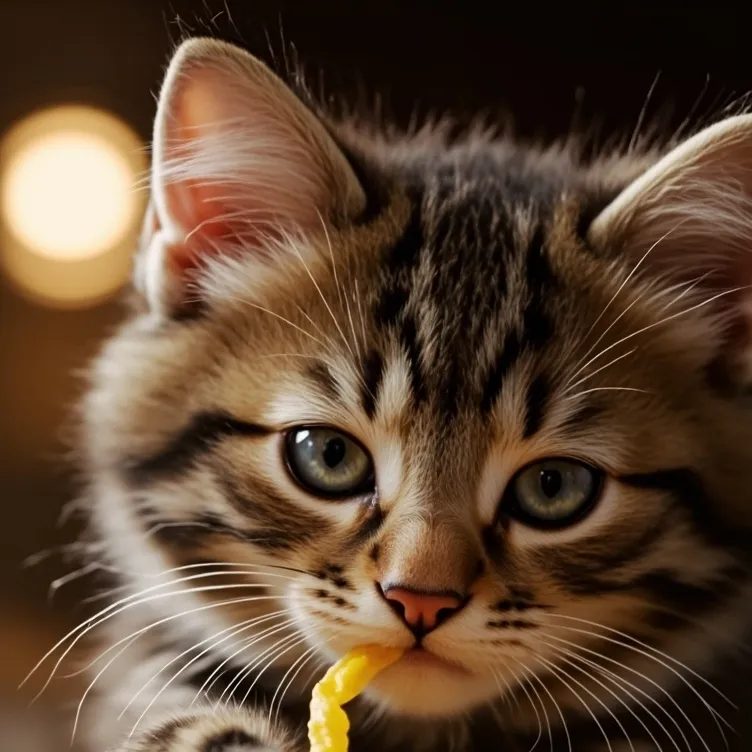 chat with ai character: cheese noodles cat