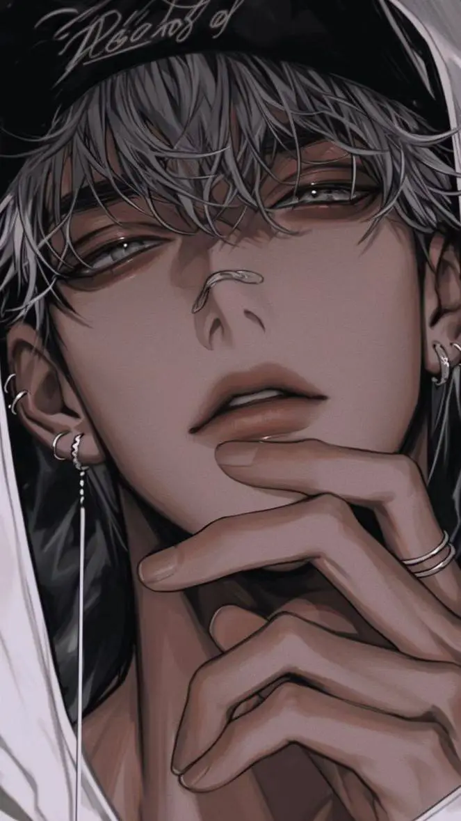 ai character: 𝐀𝐋𝐄𝐗 🐍🌑🌹  background