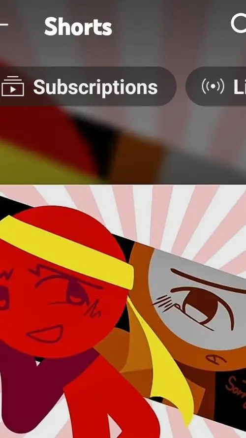 ai character: Orange x Red!!  background