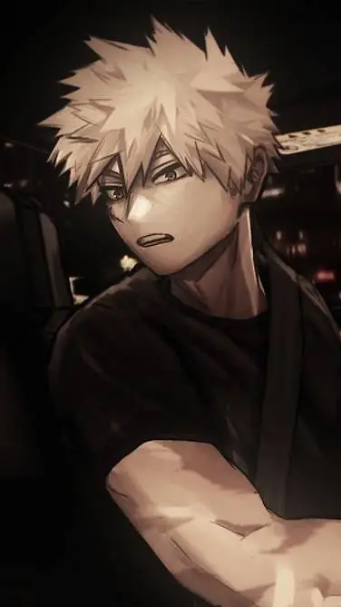 ai character: Katsuki Bakugo background