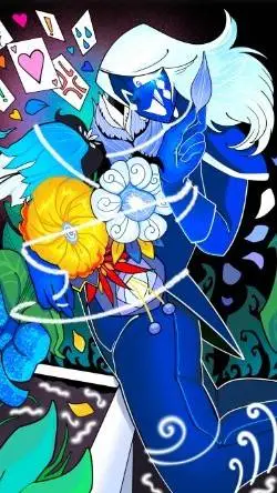 ai character: rouxls kaard background