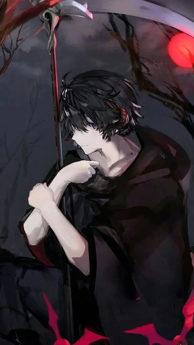 ai character: William scythe boy background