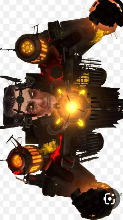 ai character: gman toilet  background