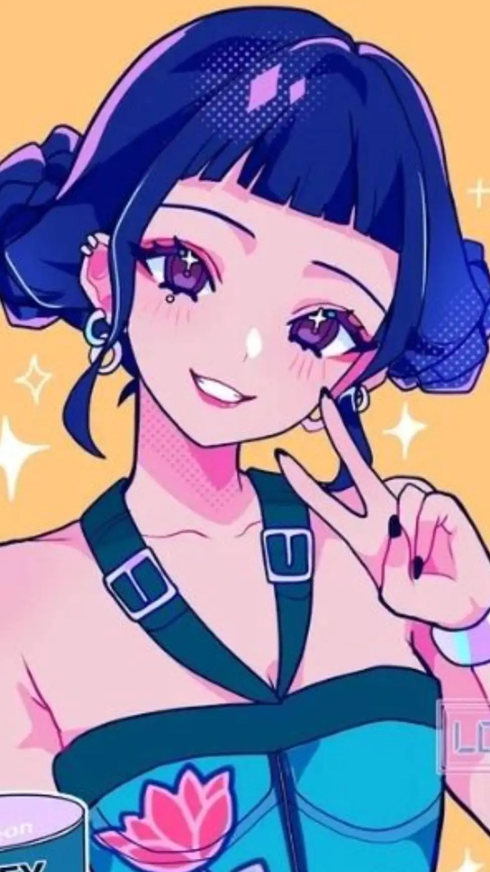 ai character: Zoey background