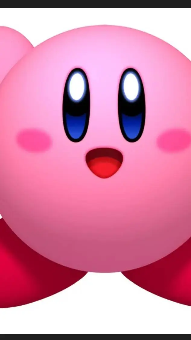 ai character: Kirby  background