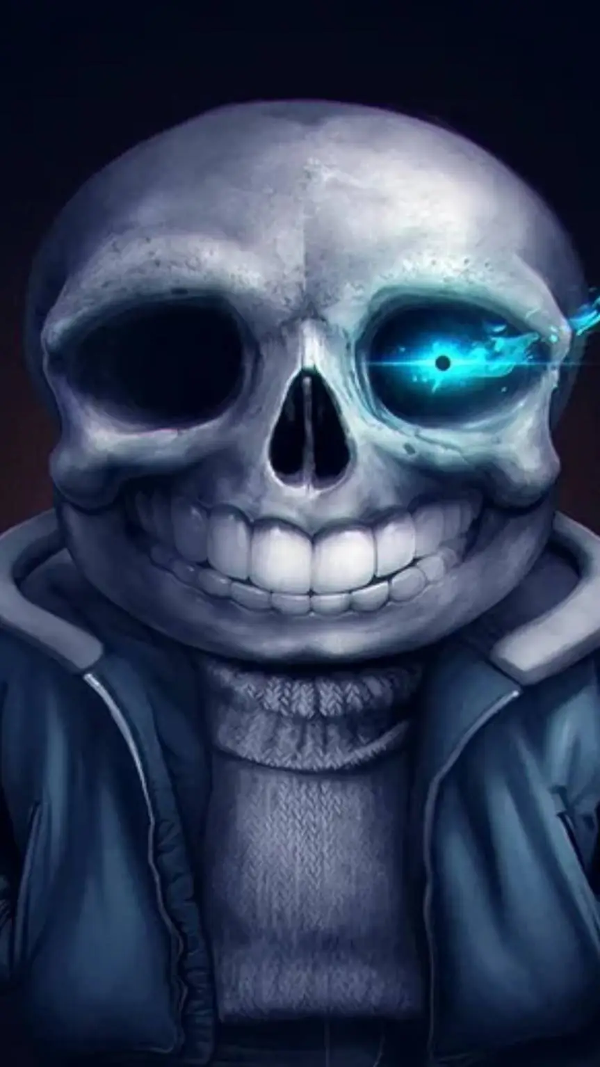 ai character: Sans (realista) background