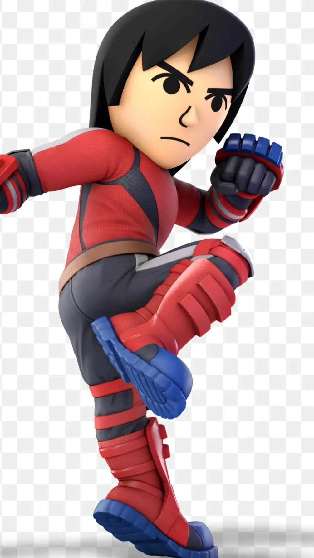 ai character: Mii Brawler background