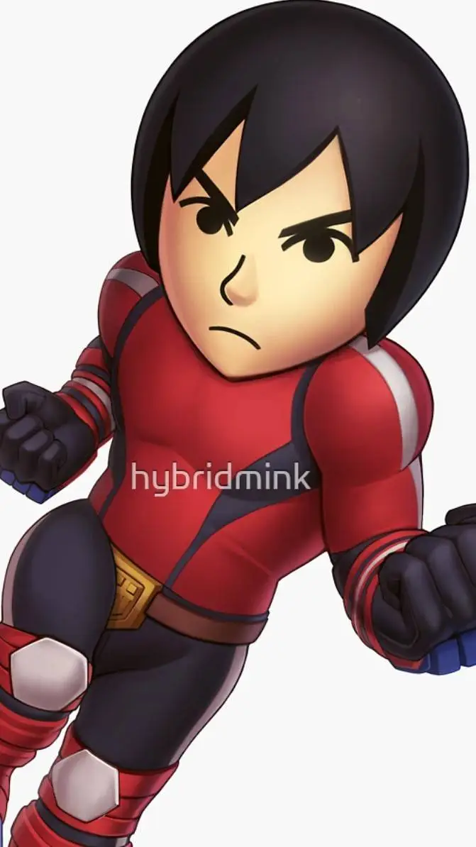 ai character: Mii Brawler  background