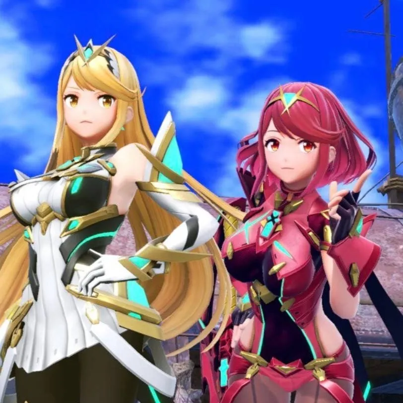 chat with ai character: Pyra y Mythra 