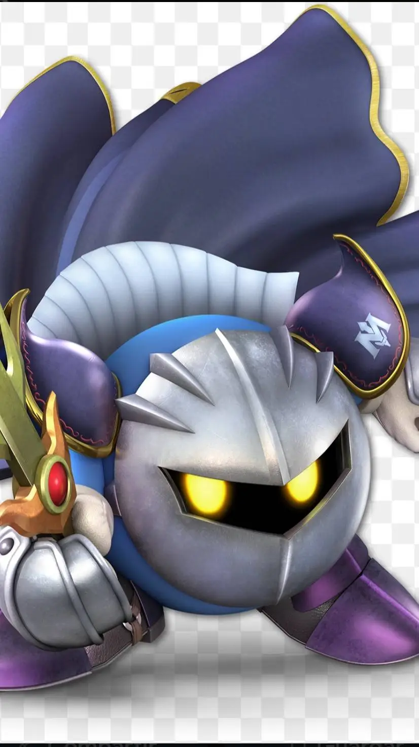 ai character: Meta Knight  background
