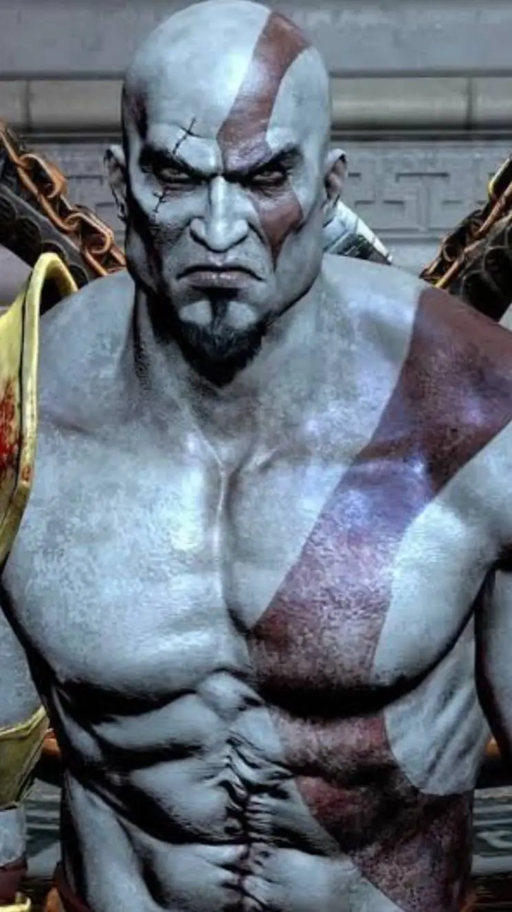 ai character: Kratos  background