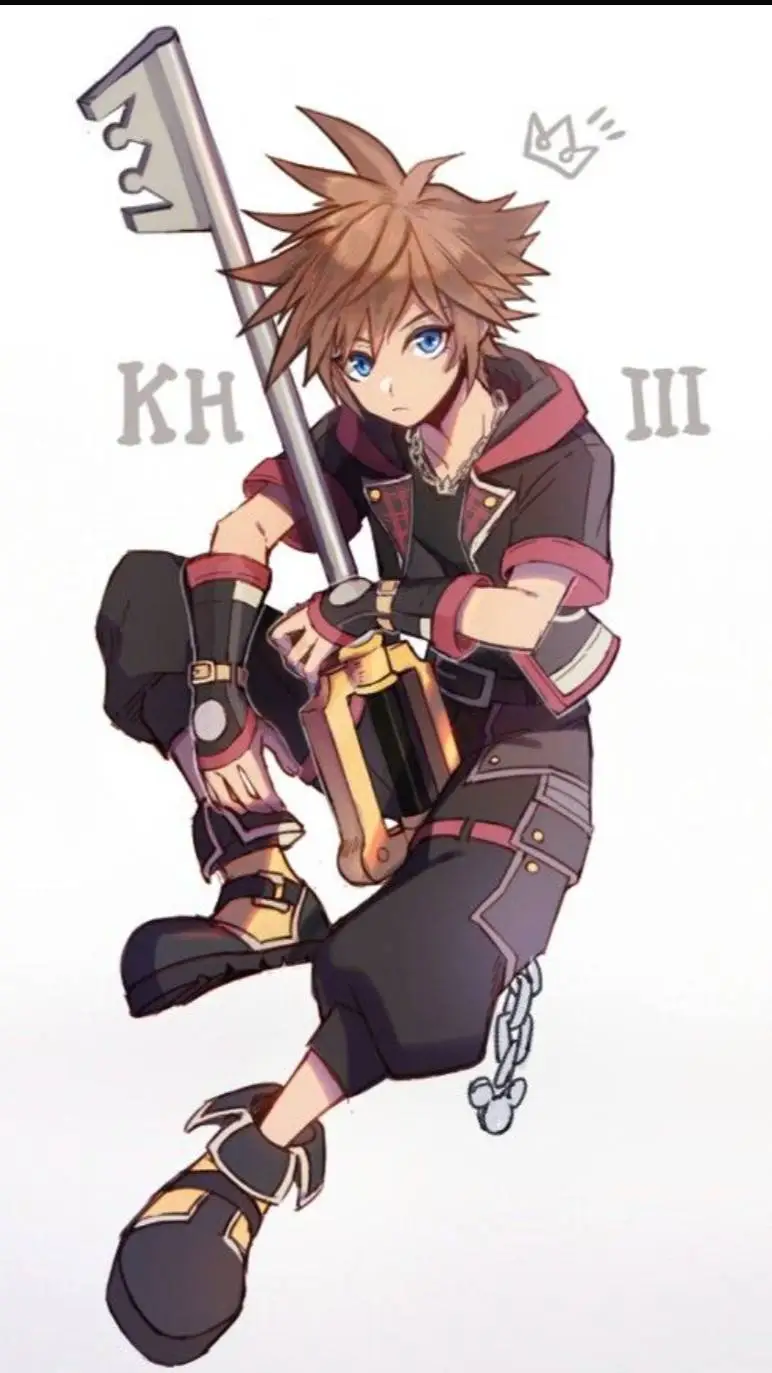 ai character: Sora (kh2) background
