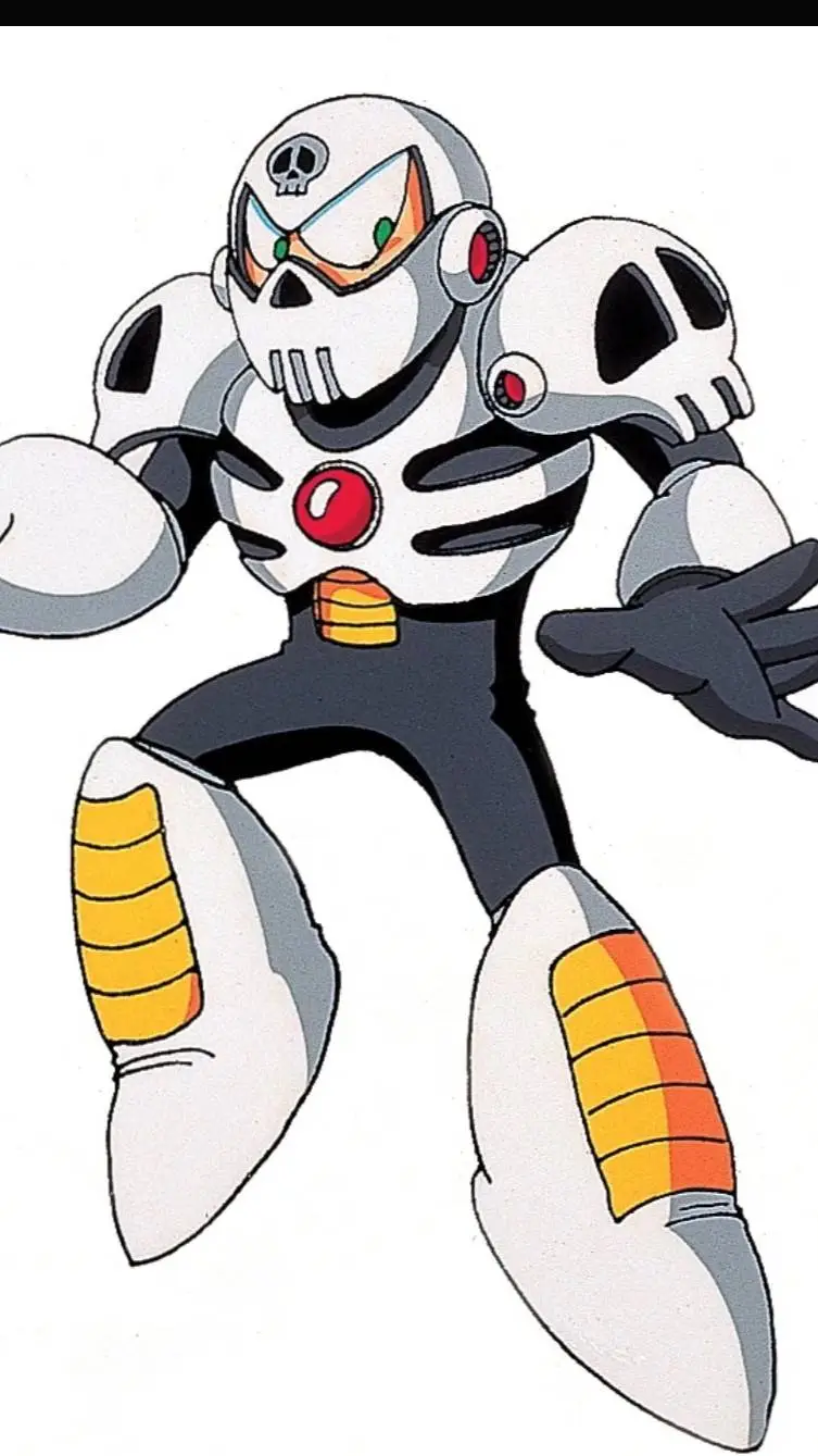 ai character: Skull Man background