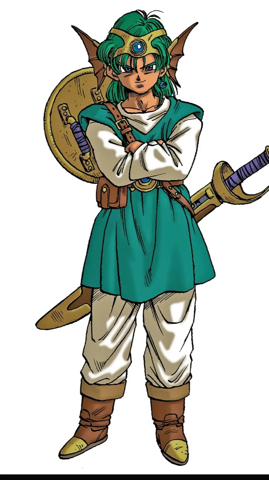 ai character: Hero  background