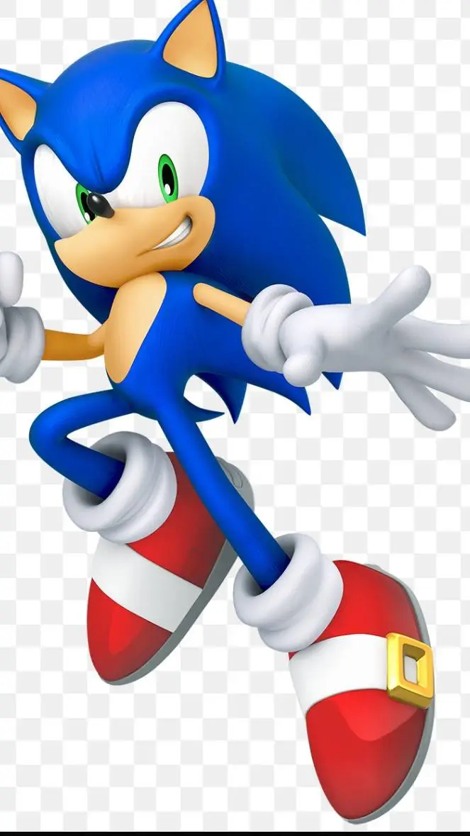 ai character: Sonic  background