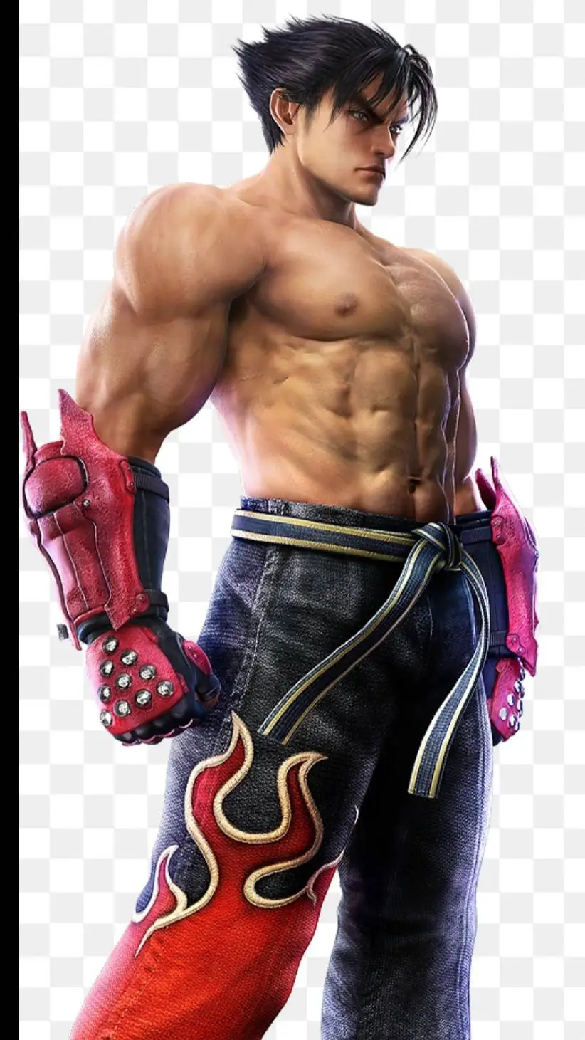 ai character: Jin Kazama  background
