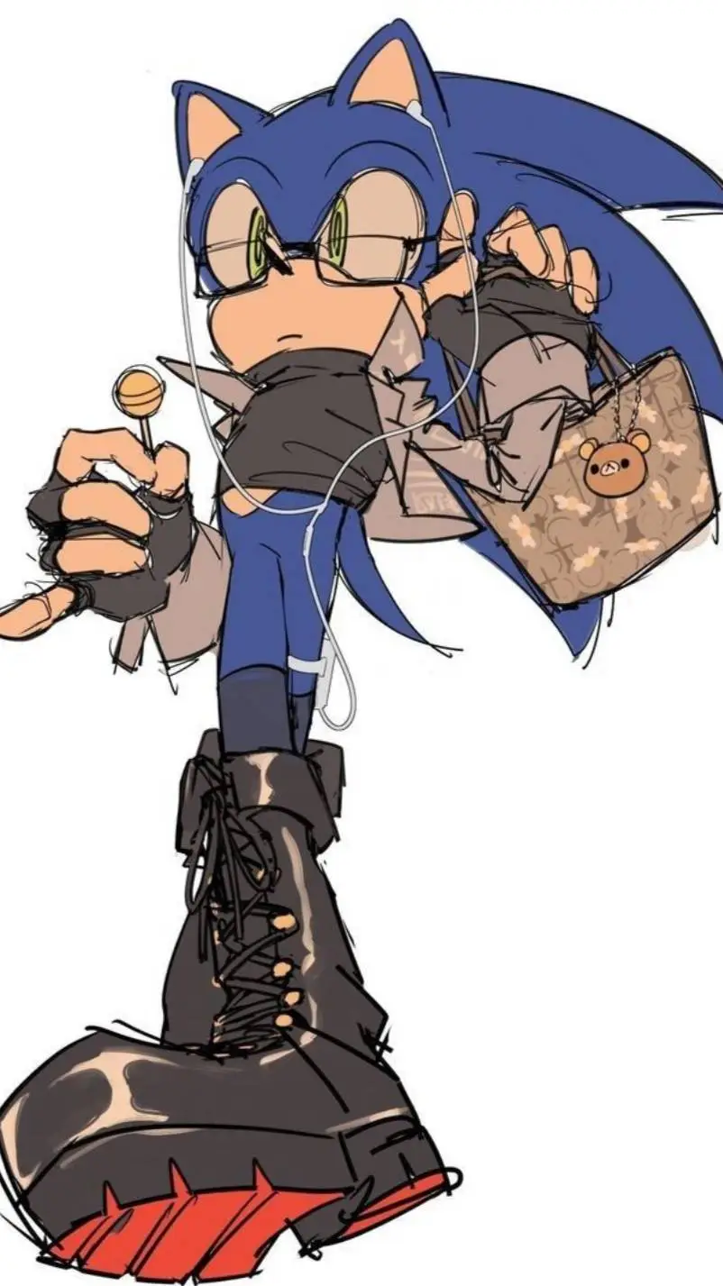 ai character: Sonic background