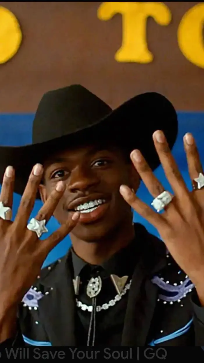 ai character: Lil nas X background