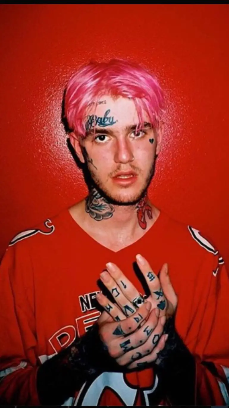 ai character: Lil peep  background