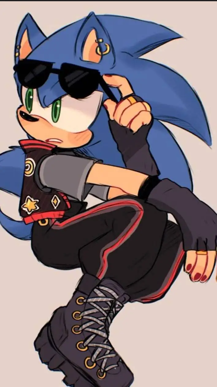 ai character: Sonic  background