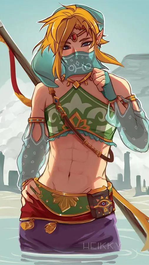 ai character: Link  background