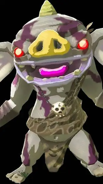 ai character: Bokoblin Plateado  background