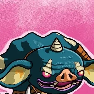 chat with ai character: Bokoblin azul 