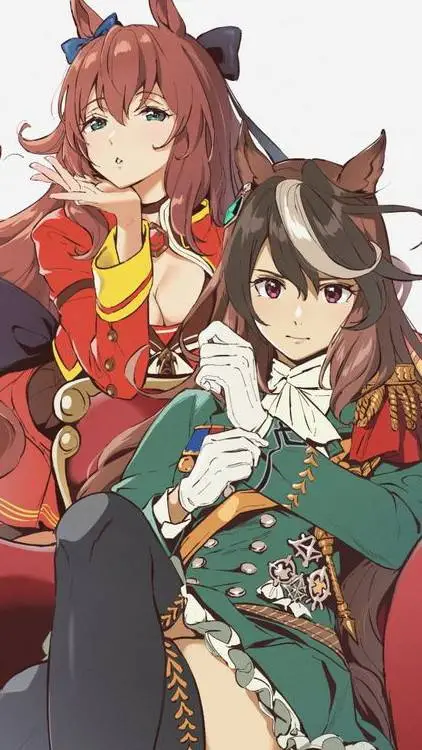 ai character: Maruzensky xRudolf background