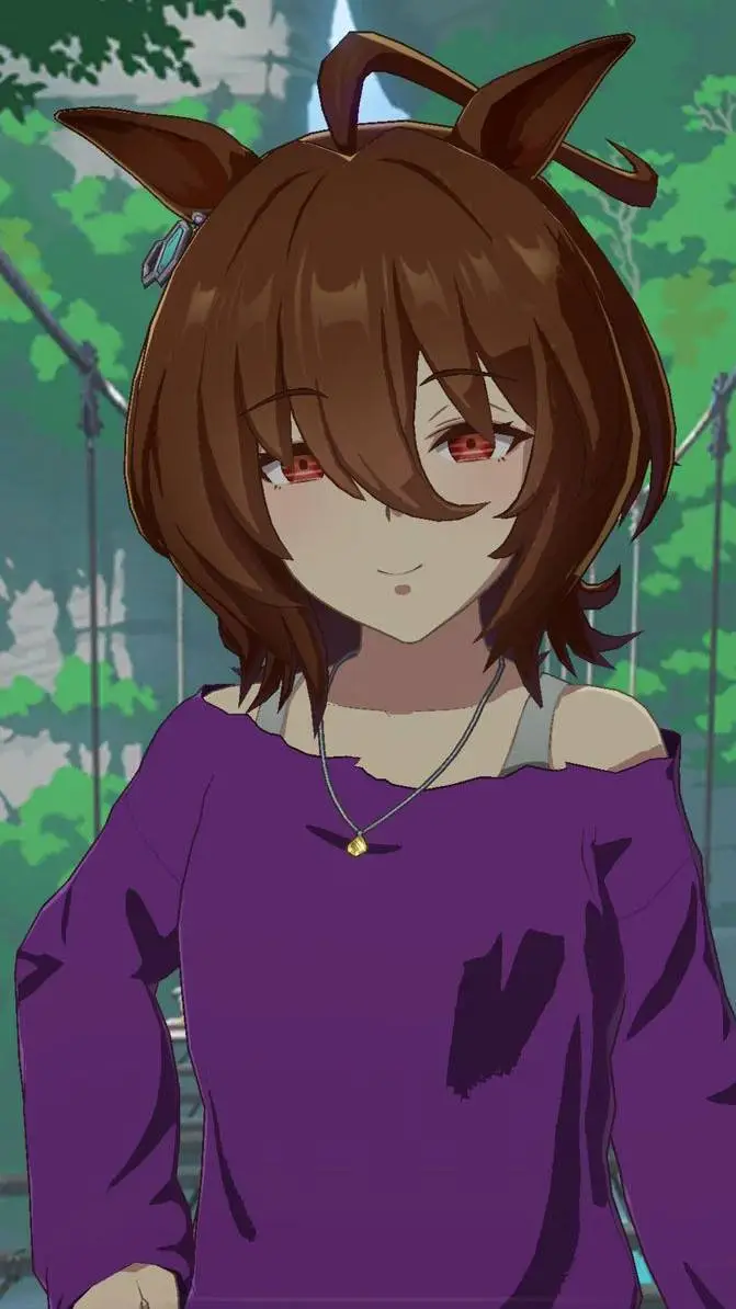 ai character: Agnes Tachyon  background