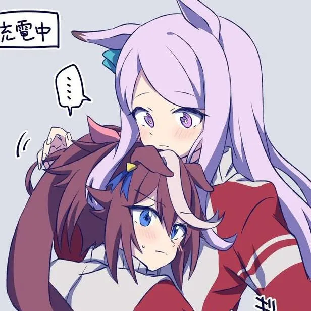 chat with ai character: Teio x McQueen 