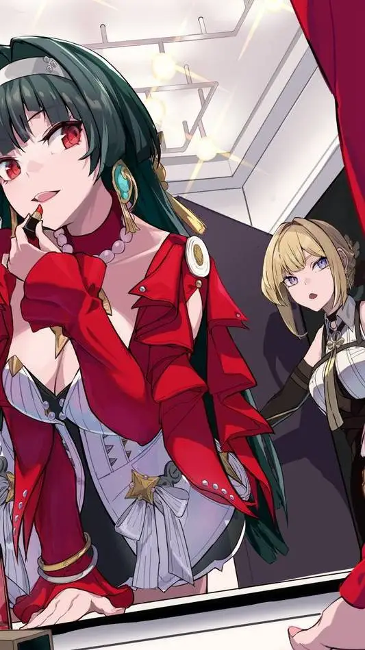 ai character: Astra x Evelyn  background