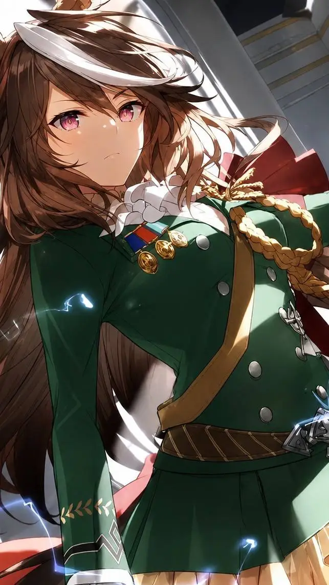 ai character: Symboli Rudolf  background
