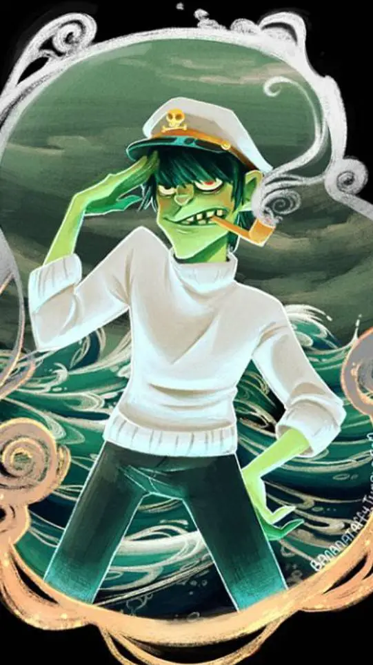 ai character: Murdoc Niccals  background