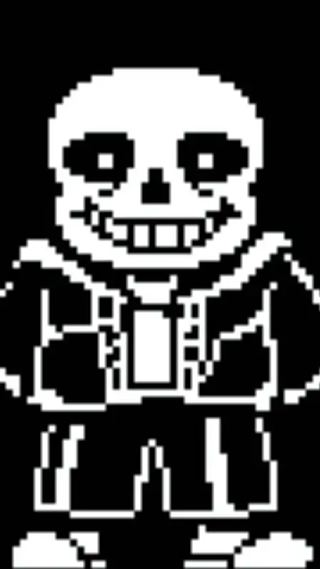 ai character: Sans background