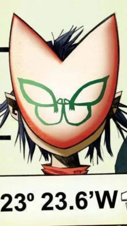 ai character: noodle  background