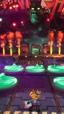 ai character: stage dive background