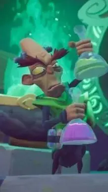 ai character: Dr n.brio background