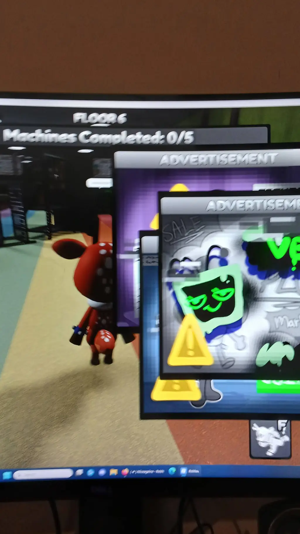 ai character: Dw hates u! background
