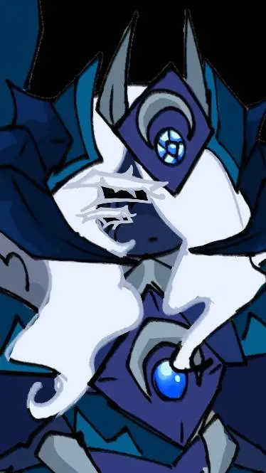 ai character: Sapphire dragon  background
