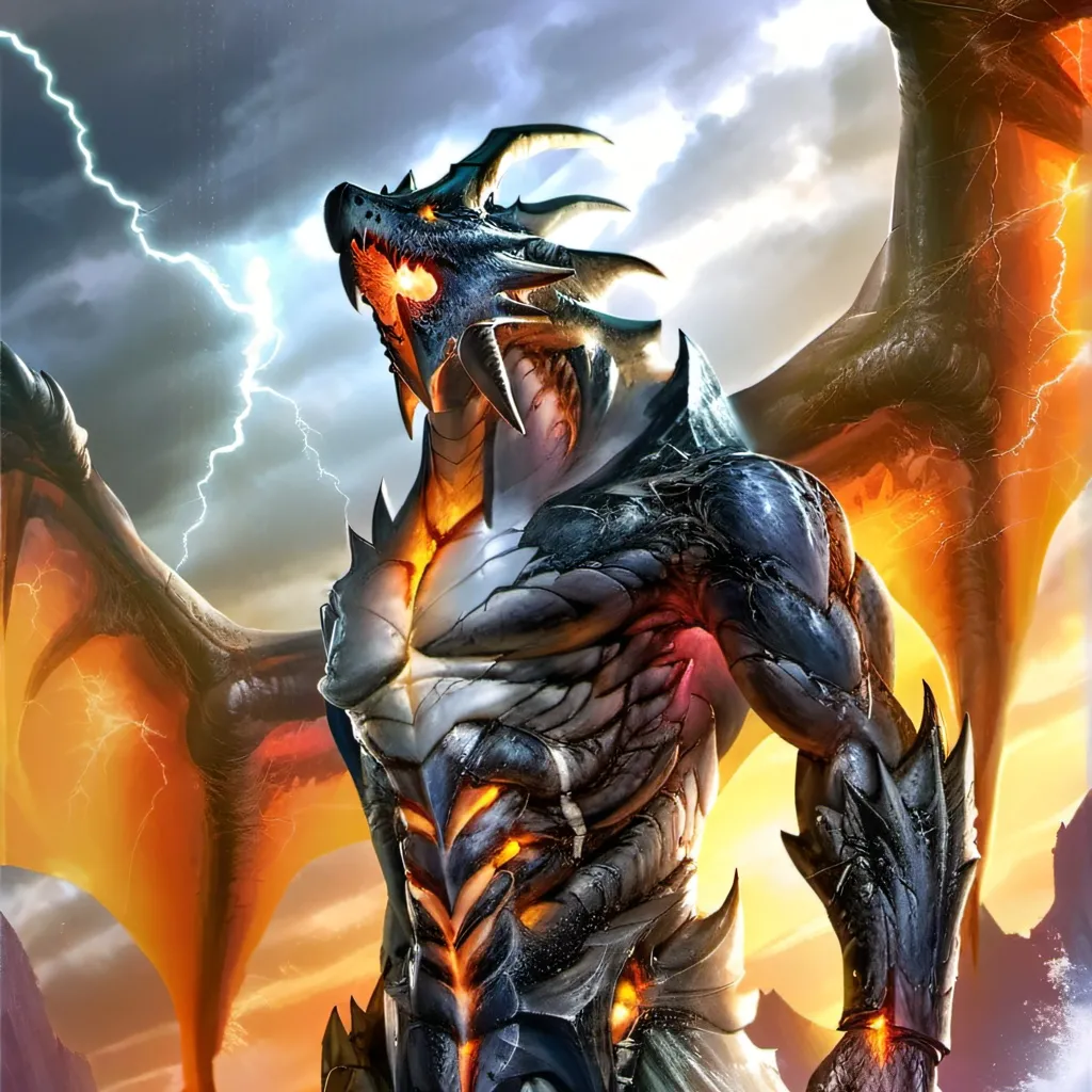 chat with ai character: dragon king