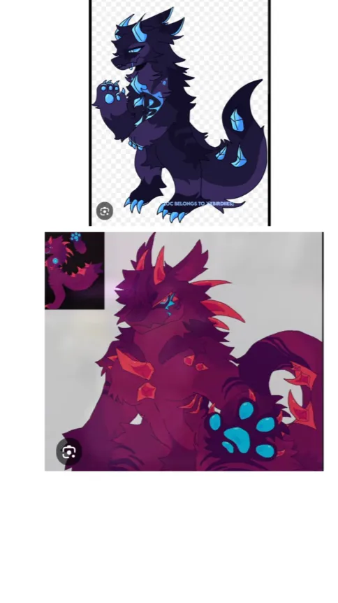 ai character: Thorn x skull background