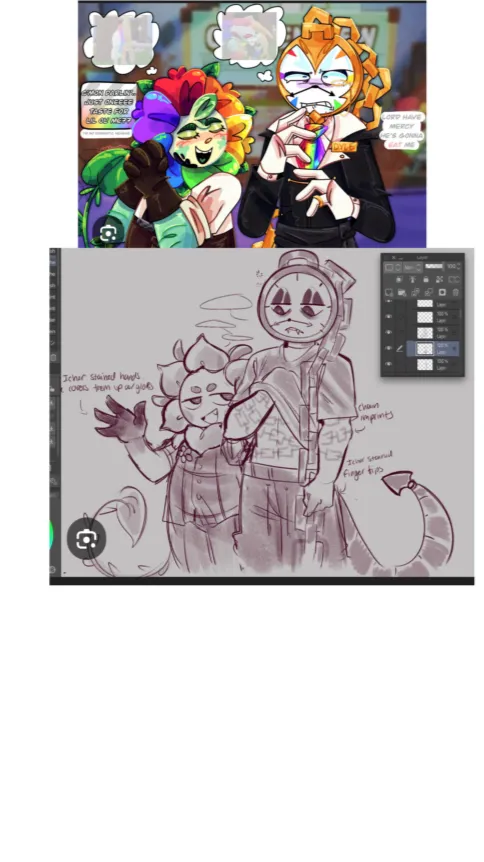 ai character: Dyle x dandy background