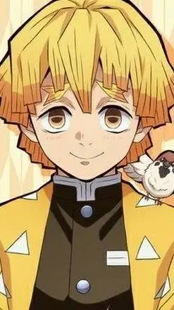 ai character: zenitsu background