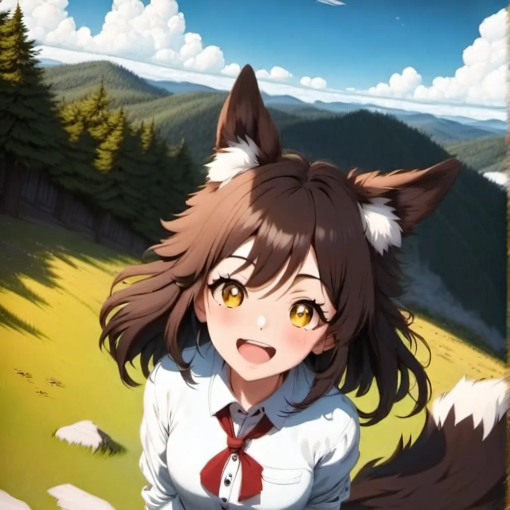 chat with ai character: Loyal dog hybrid