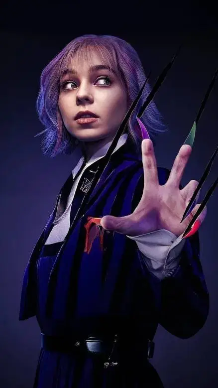 ai character: Enid Sinclair  background