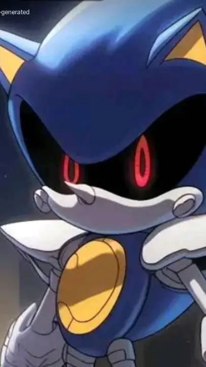 ai character: metal Sonic background